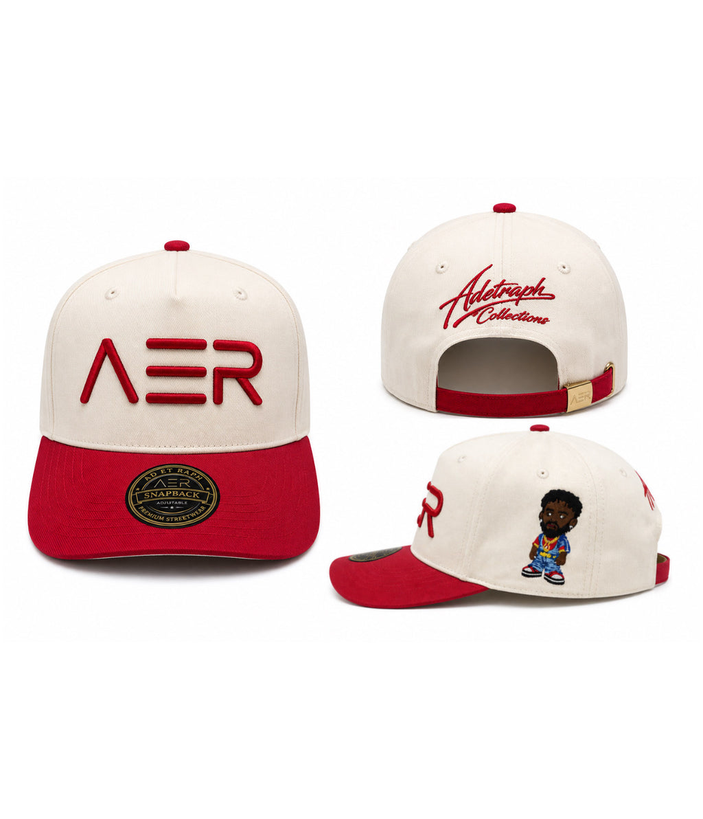 AER SnapBack Cap red