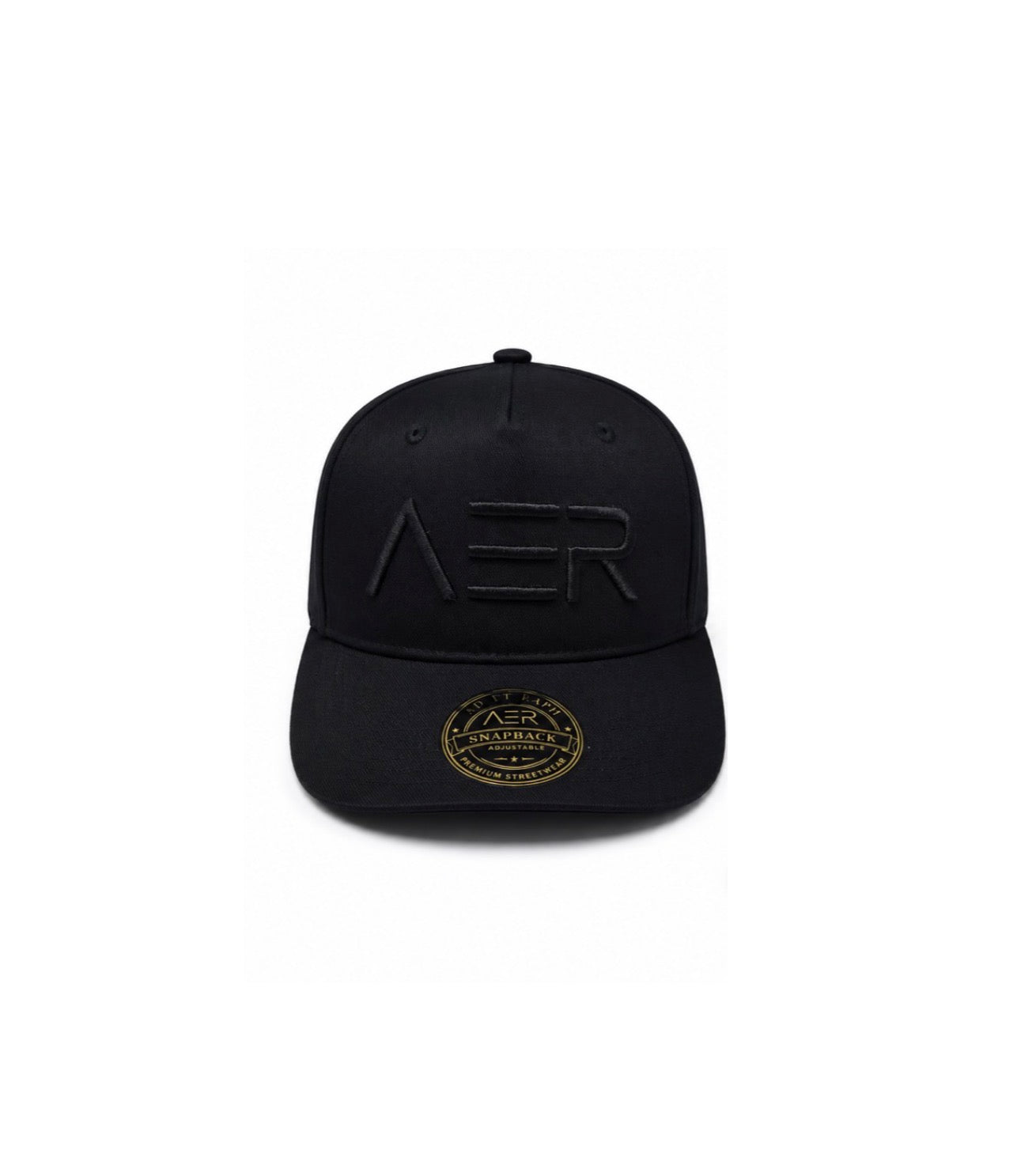 AER SnapBack Caps | Black Color