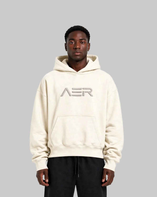 AER Heavyweight Hoodie Beige