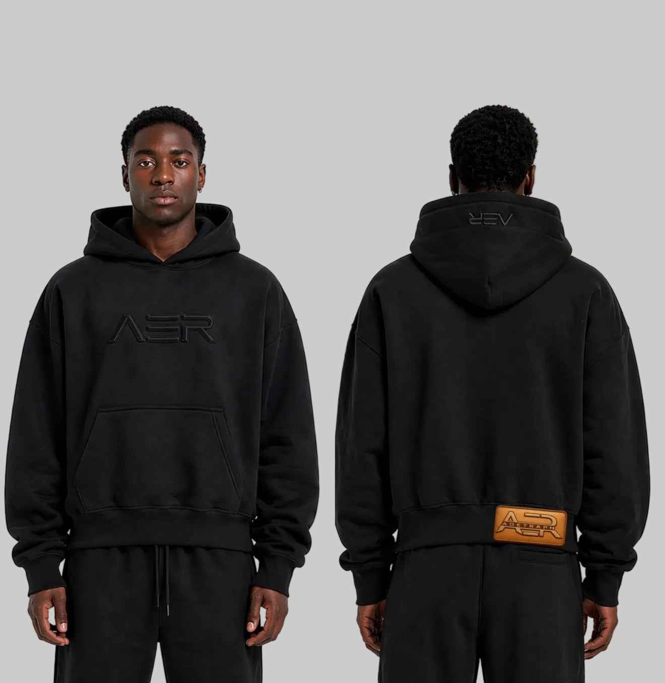 Experience Ultimate Comfort with AER Heavyweight Hoodies - 580gsm Luxury