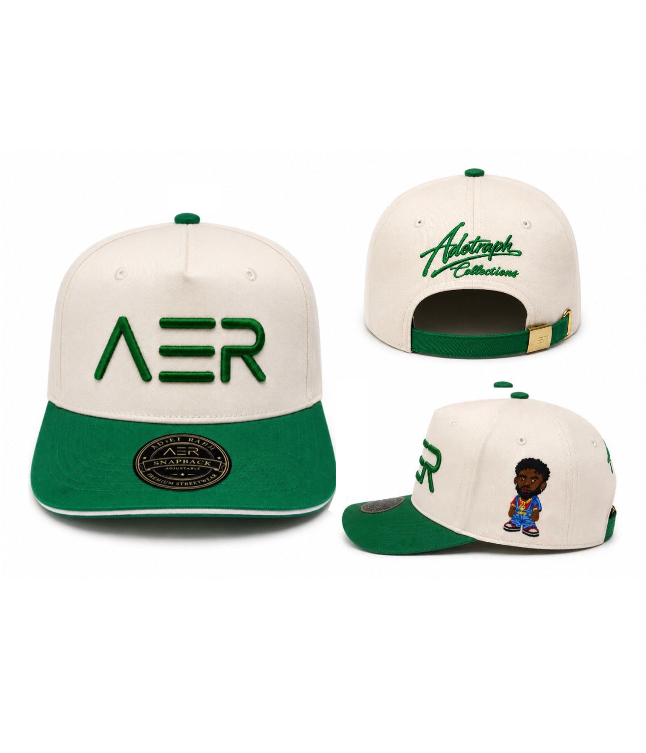 AER SnapBack Cap green