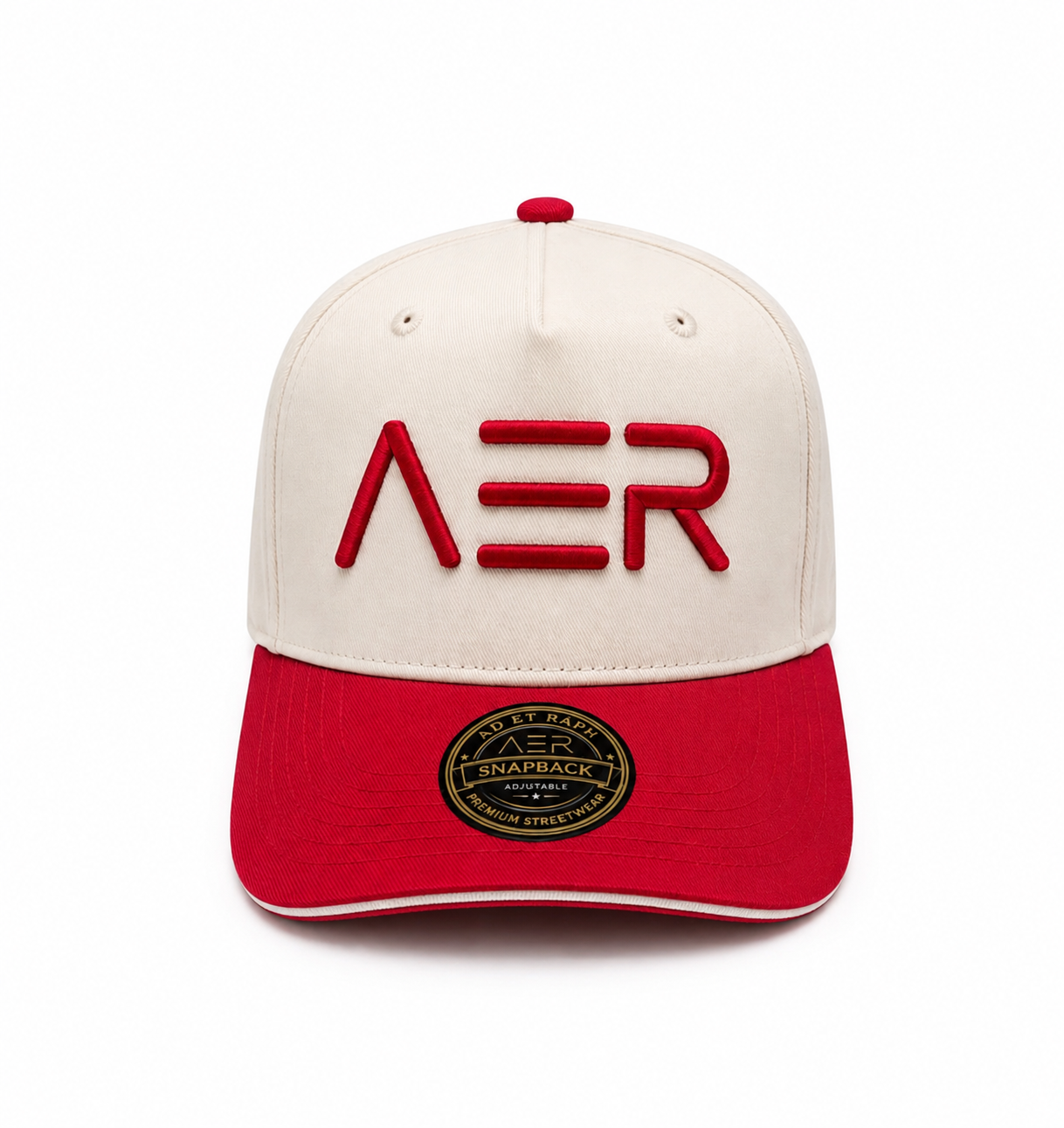AER SnapBack Cap red