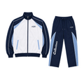 AER Premium Oversized Tracksuit – Navy Blue & White