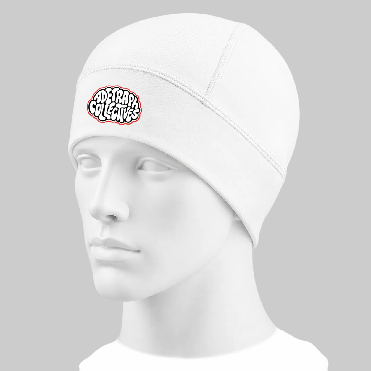 Stretch Skull Cap (White)