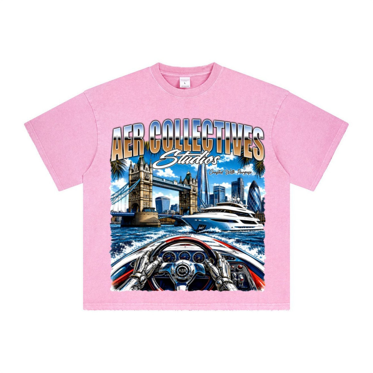 AER Studio Tee | Pink