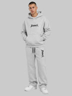 Grey Oversized Hoodie & Sweatpants Set | AER Tracksuit