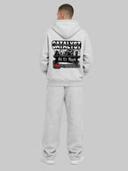 Grey Oversized Hoodie & Sweatpants Set | AER Tracksuit