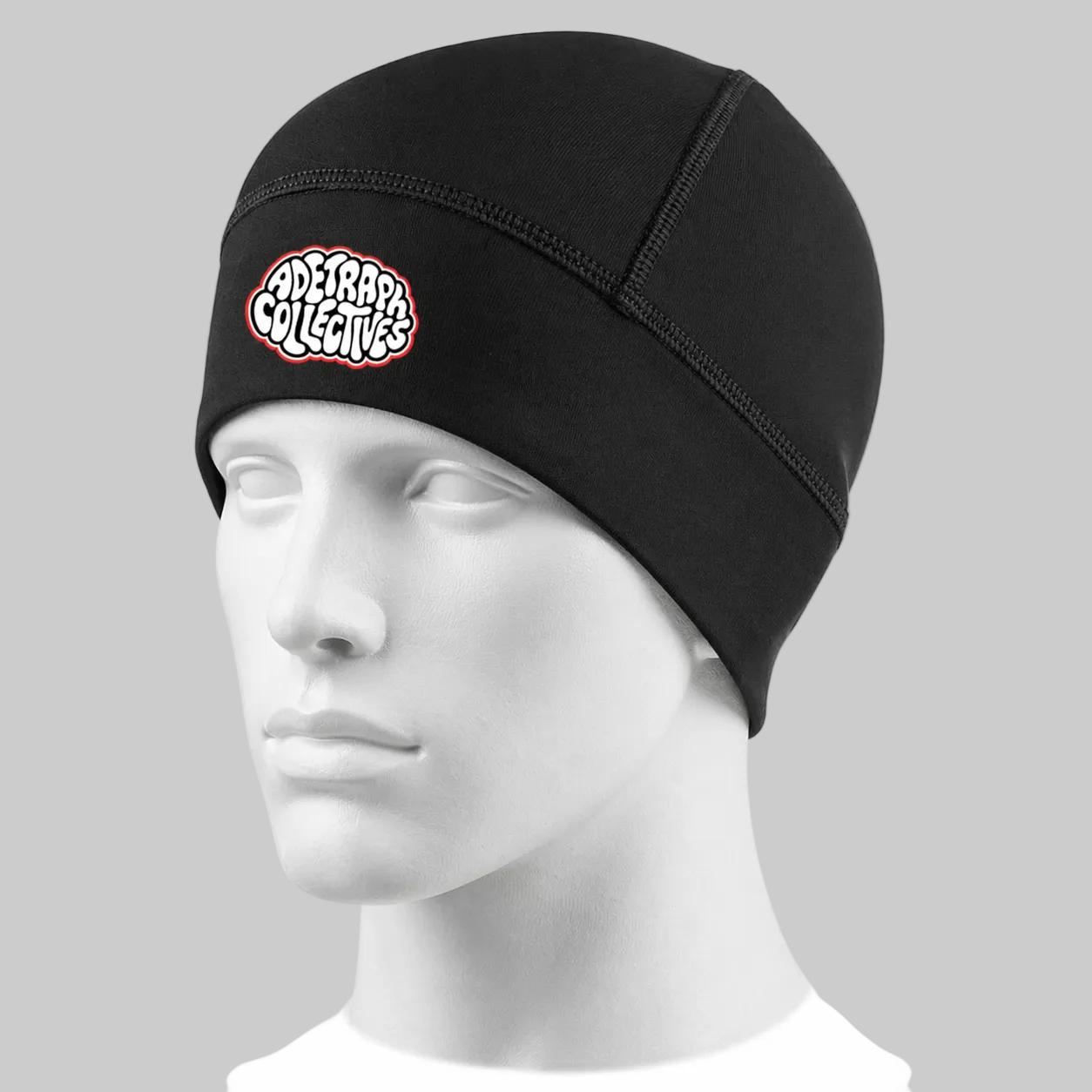 black skull cap