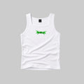white tank top